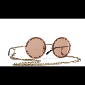 Chanel Sunglasses with Chain
